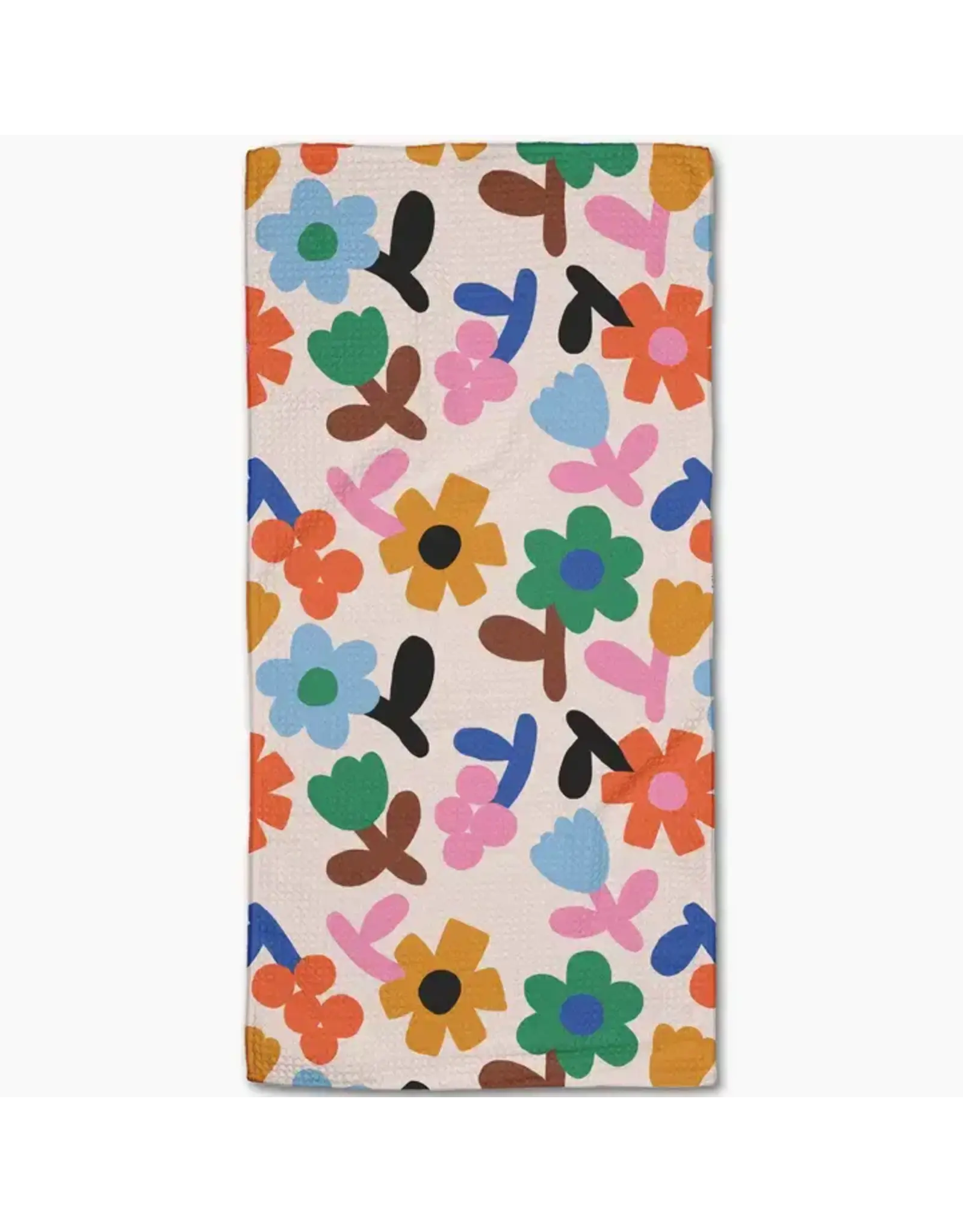 Geometry Sunny Bloom Bar Towel