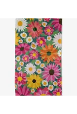 Geometry Wild BloomsTeaTowel