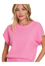 Lilly Round Neck Dolman Sleeve Sweater