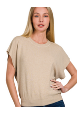 Lilly Round Neck Dolman Sleeve Sweater