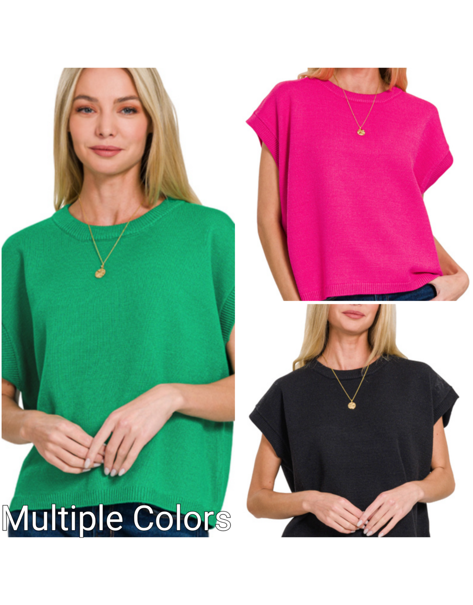 Lisa Viscose Sweater Vest