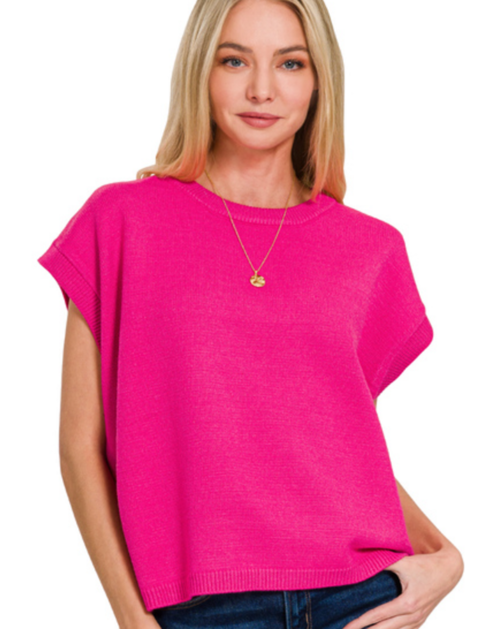 Lisa Viscose Sweater Vest