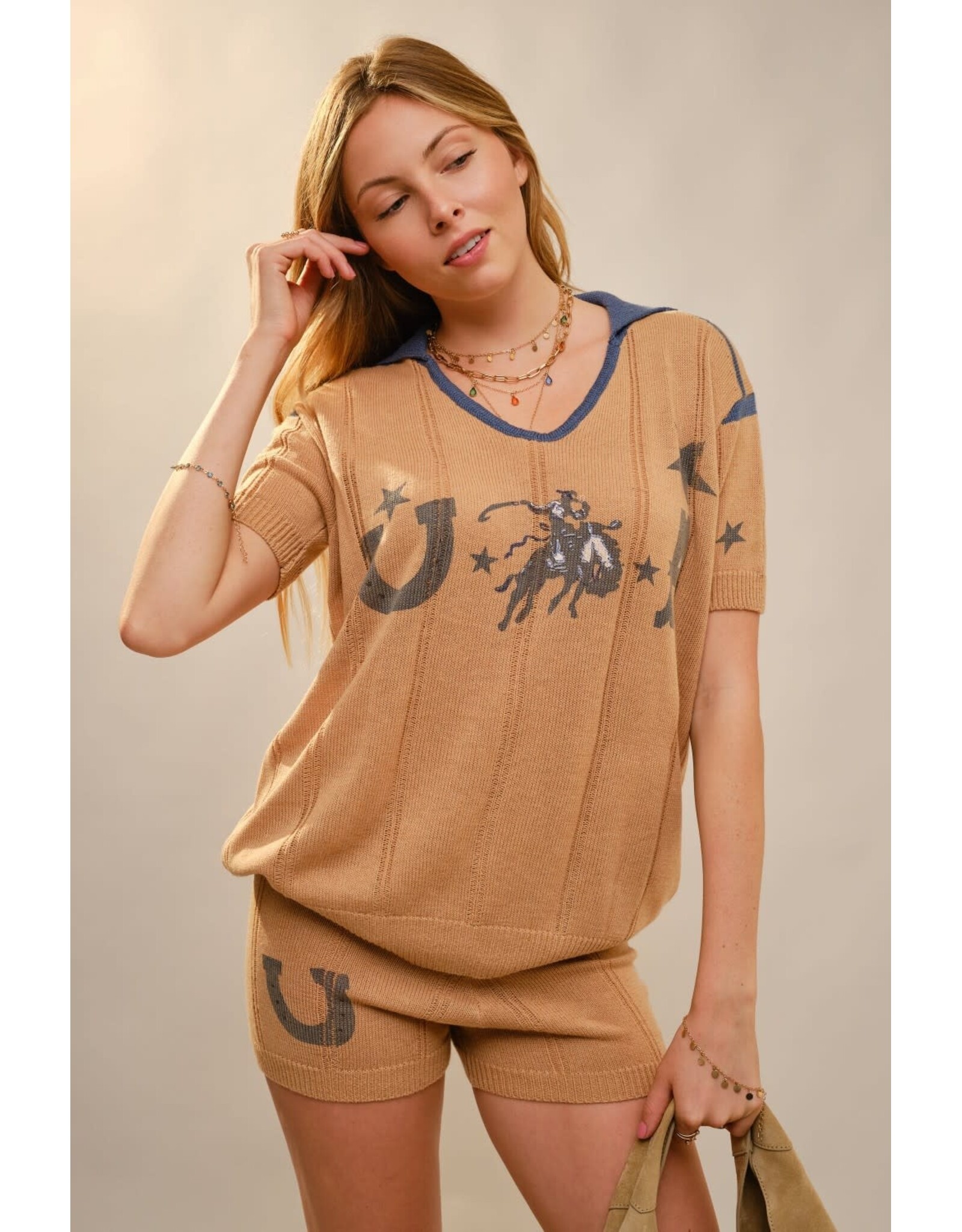 Wrenley Western Knit Sweater Set