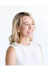 Susan Shaw Pearl Scroll Studs