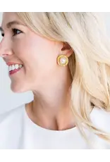 Susan Shaw Dotted Pearl Studs