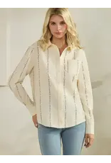 Lindsey Embroidered Western Horseshoe Shirt