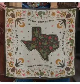 Fringe Scarves Fringe Miles and Miles Bandana Tan