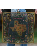 Fringe Scarves Fringe Miles and Miles Bandana Black