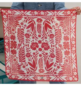 Fringe Scarves Fringe Senorita Bandana - Red