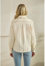 Lindsey Embroidered Western Horseshoe Shirt