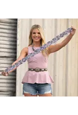 Fringe Scarves Fringe Twilly - Turqs and Conchos