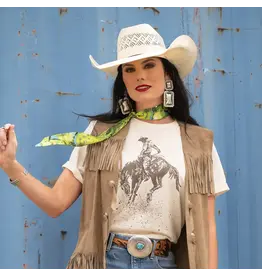 Fringe Scarves Fringe Twilly Prickly Pear