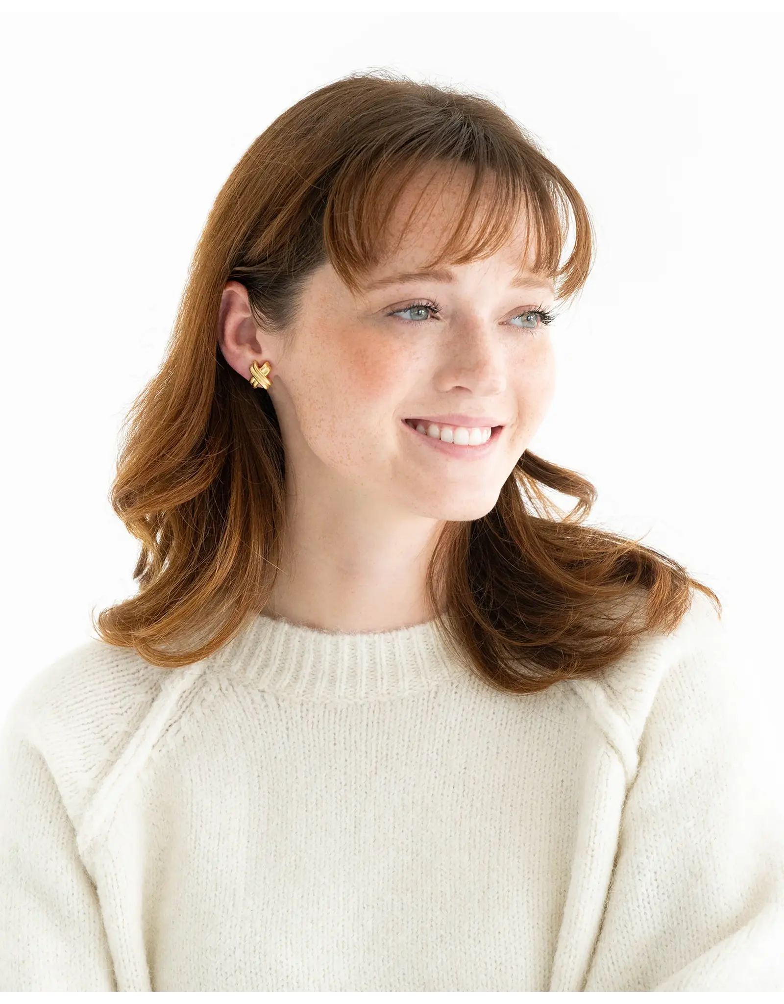 Susan Shaw Mini X Studs