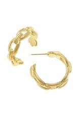 Susan Shaw Mini Chain Hoops
