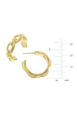 Susan Shaw Mini Chain Hoops