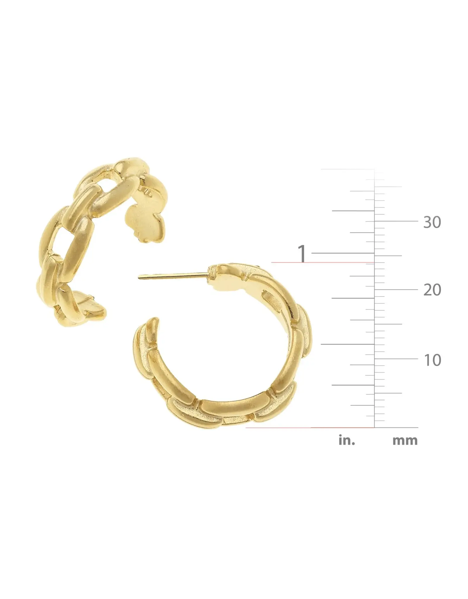 Susan Shaw Mini Chain Hoops