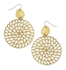 Susan Shaw Filigree Earrings