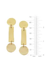 Susan Shaw Round Bar Earrings