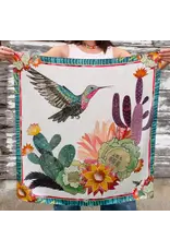 Fringe Scarves Fringe Cactus Blooms Shorty