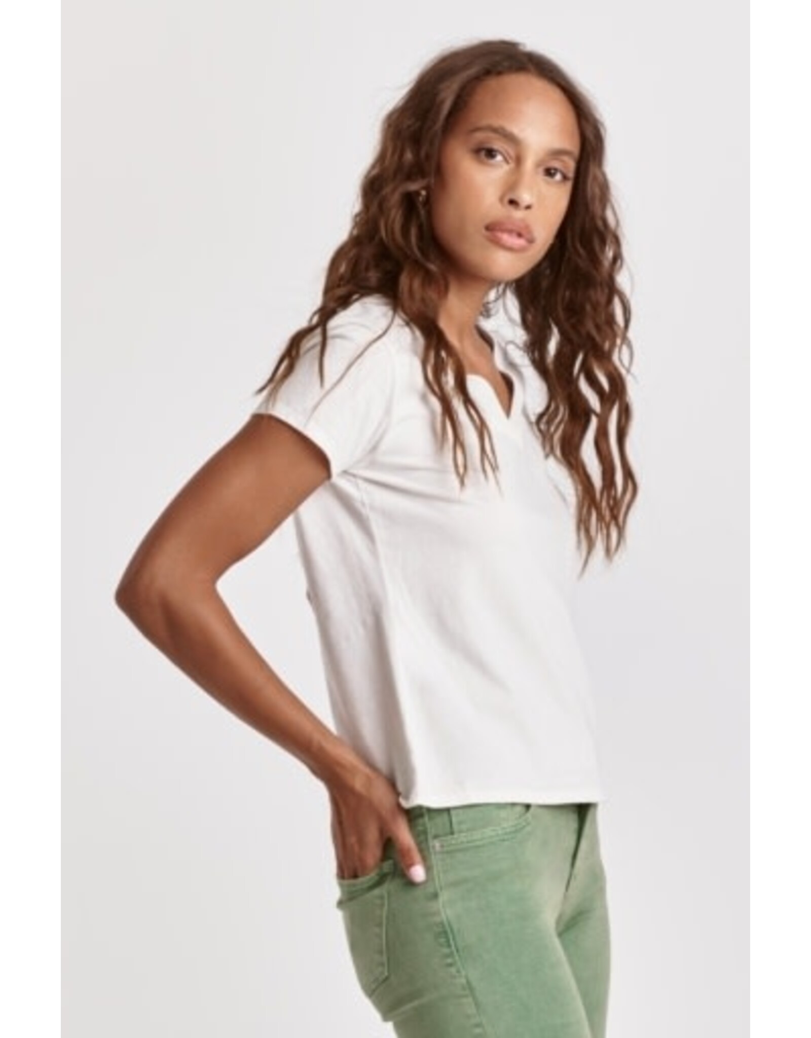 Dear John Denim Dear John Vani Tee - White