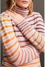 Tribal Tribal Long Sleeve Turtleneck Sweater