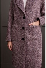 Tribal Tribal Boucle Duster Coat