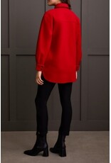 Tribal Tribal Button-Up Coat with Blanket Stitching