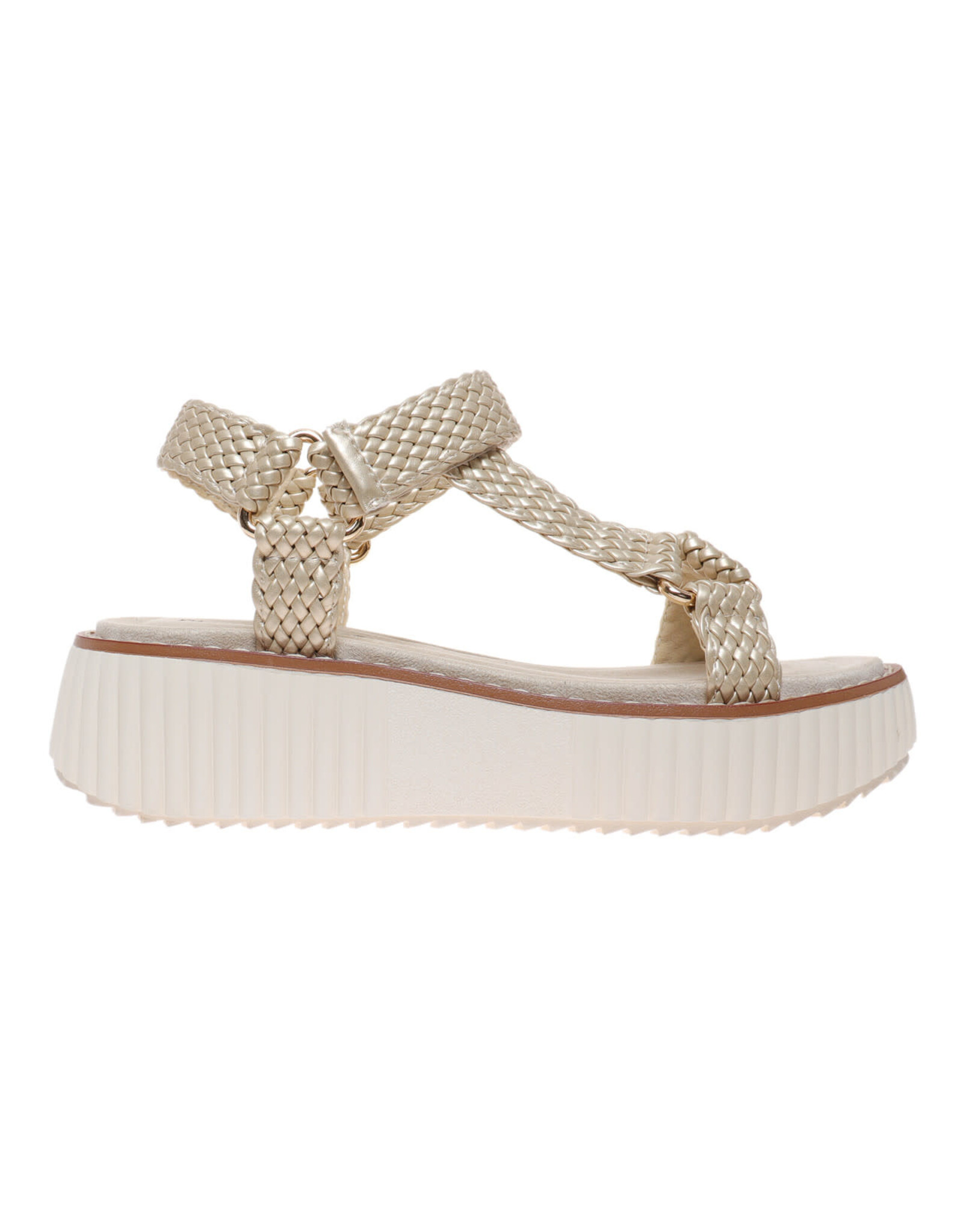 Pierre Dumas Sweet-11 Braided Sandal Gold