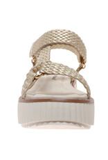 Pierre Dumas Sweet-11 Braided Sandal Gold