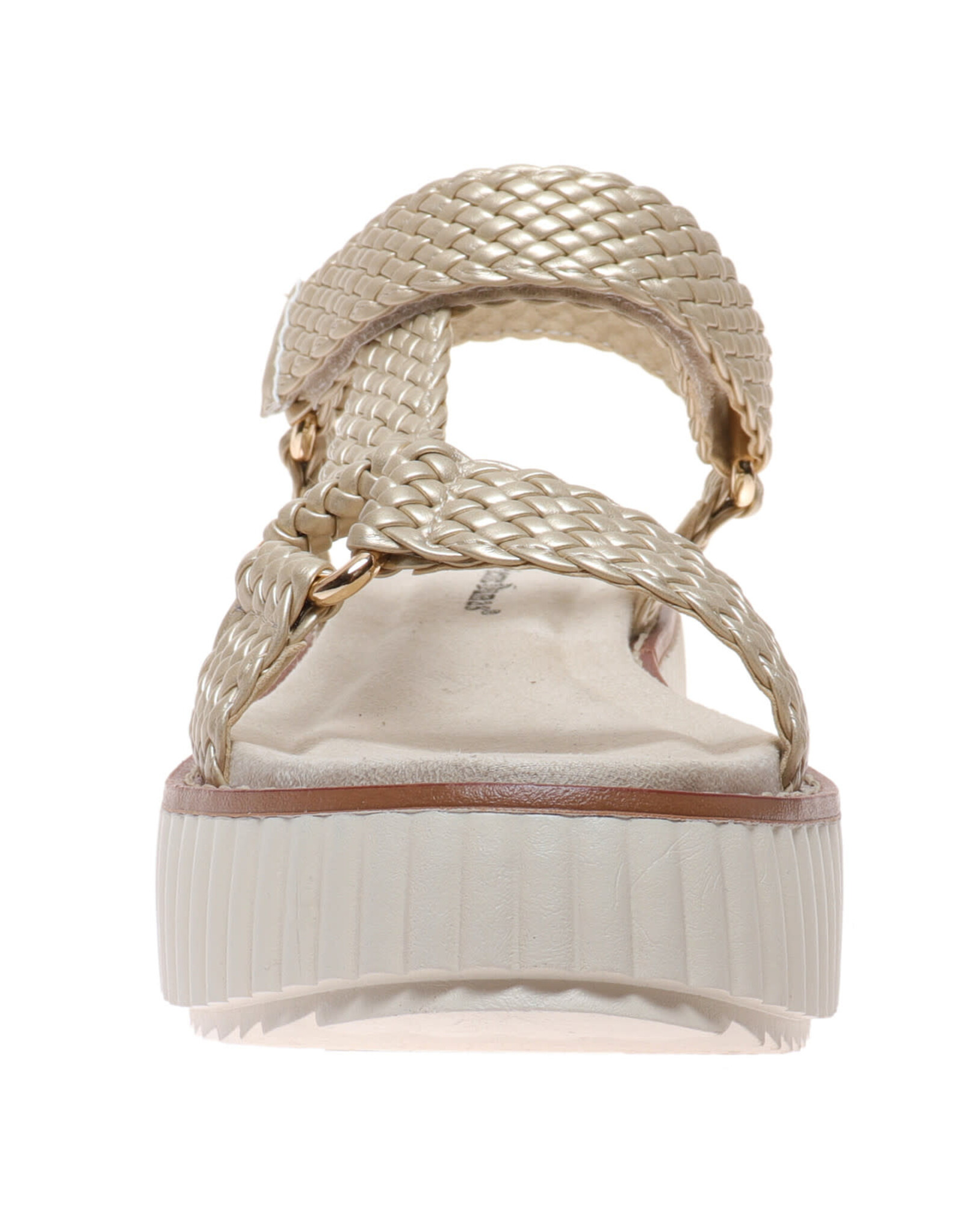 Pierre Dumas Sweet-11 Braided Sandal Gold