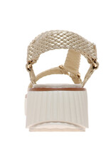 Pierre Dumas Sweet-11 Braided Sandal Gold