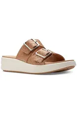 Clarks Clarks Drift Buckle Slip-On Slide Wedge Sandals