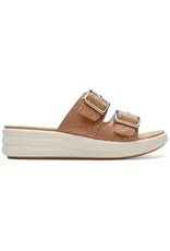 Clarks Clarks Drift Buckle Slip-On Slide Wedge Sandals