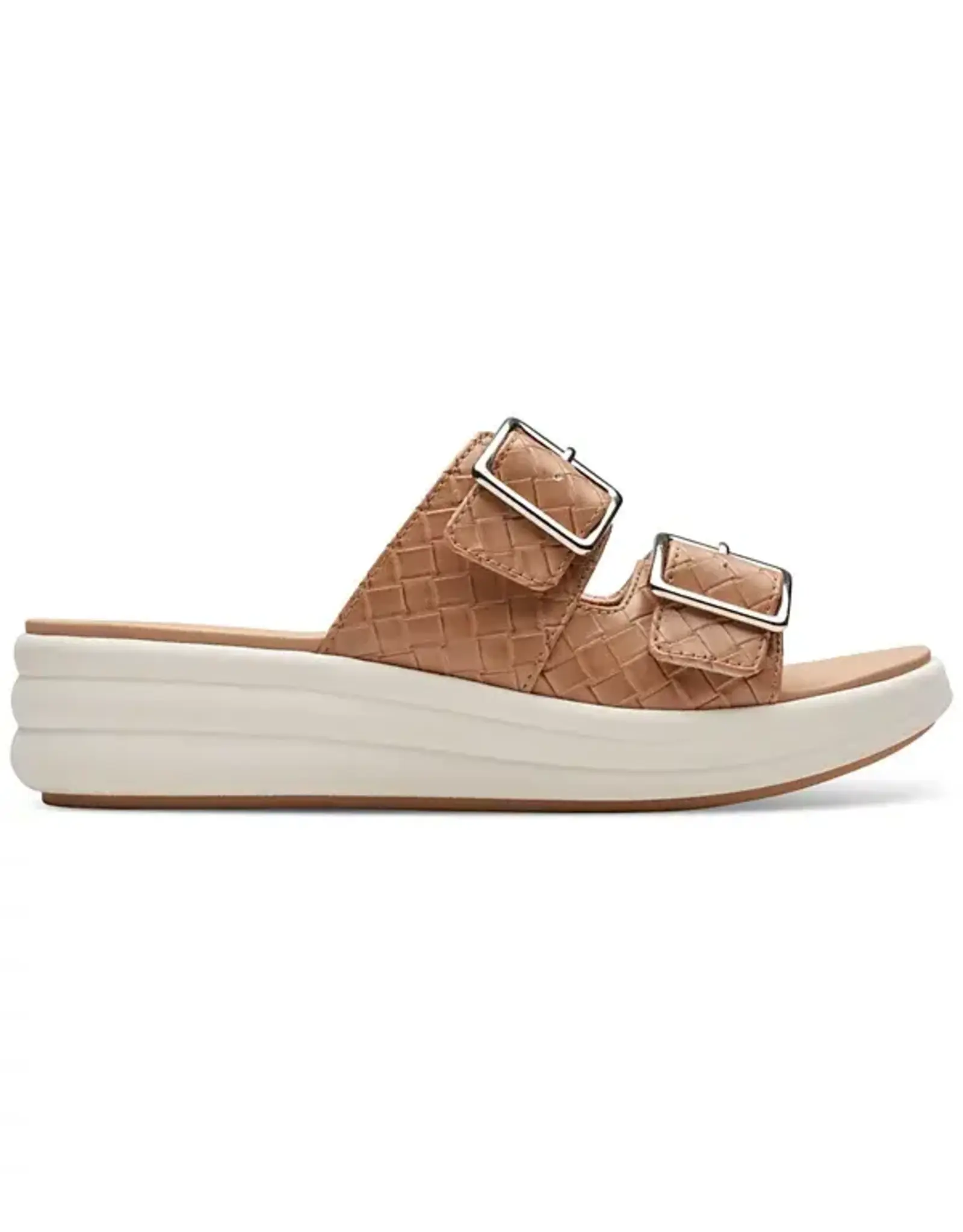 Clarks Clarks Drift Buckle Slip-On Slide Wedge Sandals