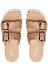 Clarks Clarks Drift Buckle Slip-On Slide Wedge Sandals
