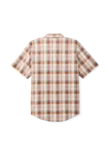 Filson Twin Lakes Short Sleeve Sport Shirt Beige/Rust Plaid