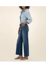 Kut from the Kloth / STS Blue KUT Meg High Rise Fab Ab Wide Leg Raw Hem Jean