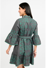 Uncle Frank Uncle Frank Cross Stitched Dress