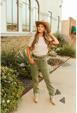 Line Drives Denim Jean - Agave