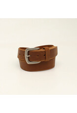 Ariat Ariat Beveled Edge Brown Leather Belt