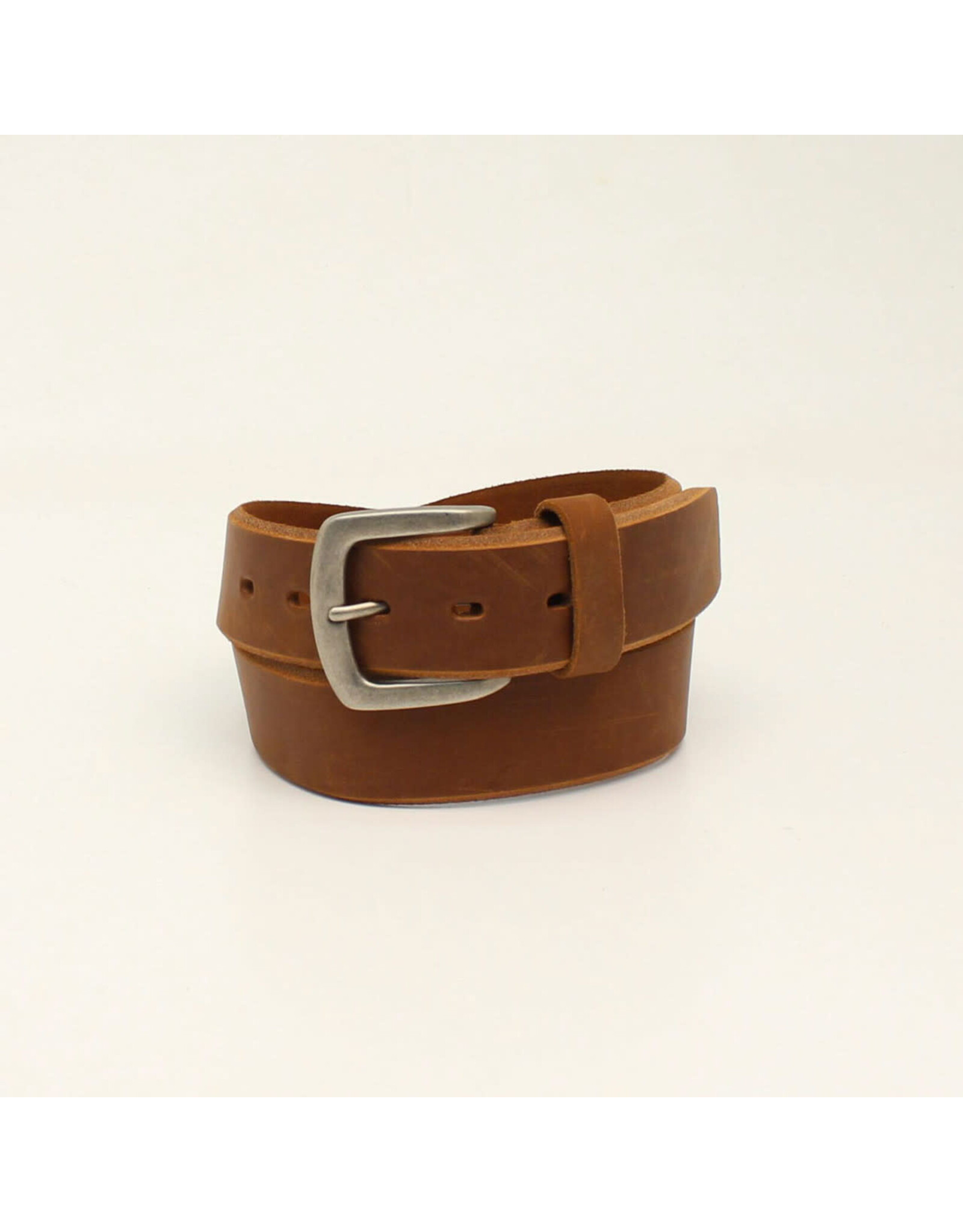 Ariat Ariat Beveled Edge Brown Leather Belt