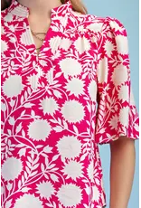 Teri Trapunto Stitched Blouse