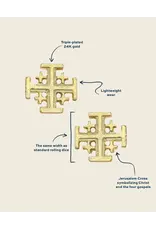 Susan Shaw Jerusalem Cross Studs