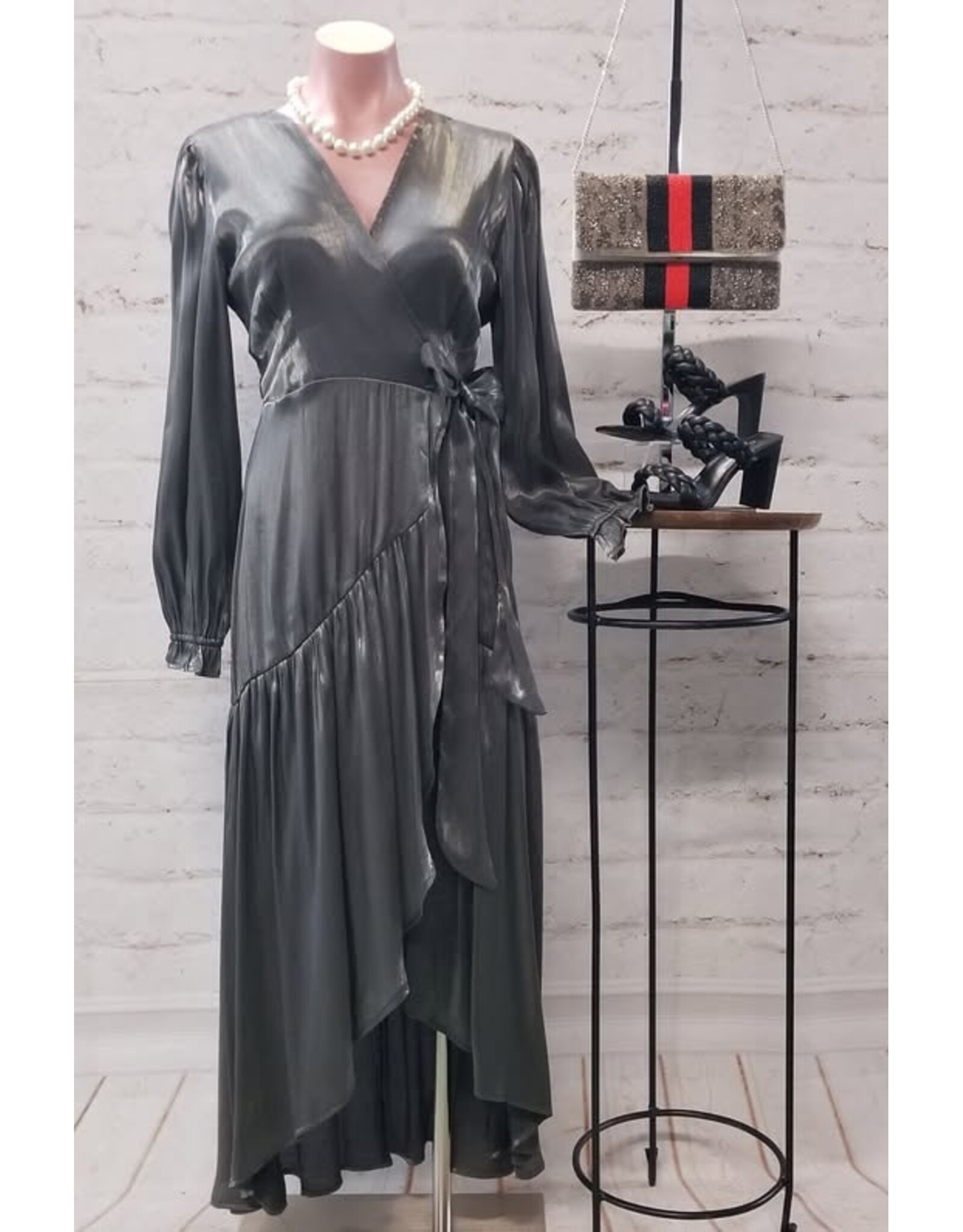 Trinidad Maxi Dress with Sharkbite Hem