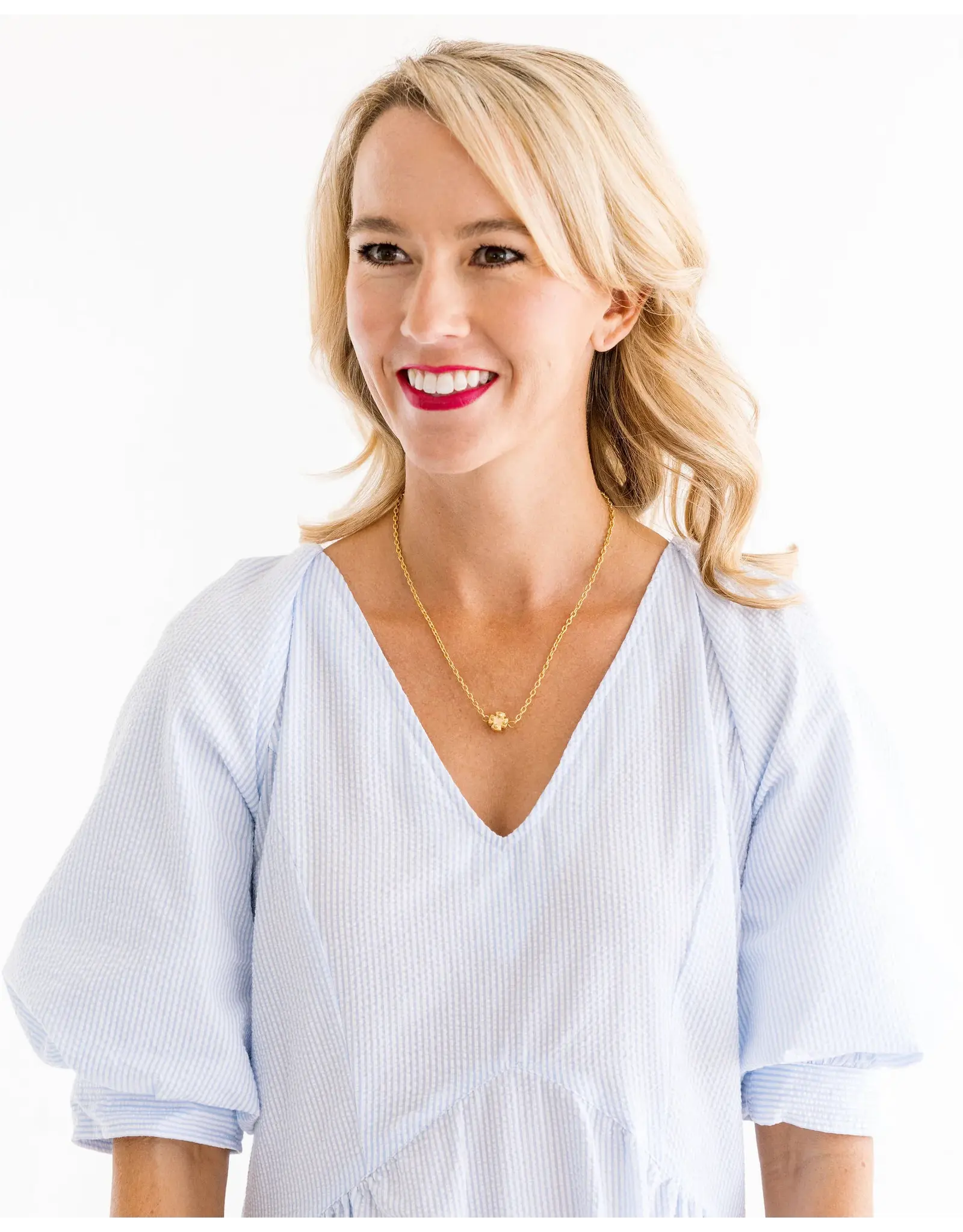 Susan Shaw Dainty Maltese Cross Necklace