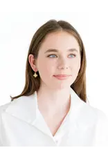 Susan Shaw Jerusalem Cross Drop Earrings