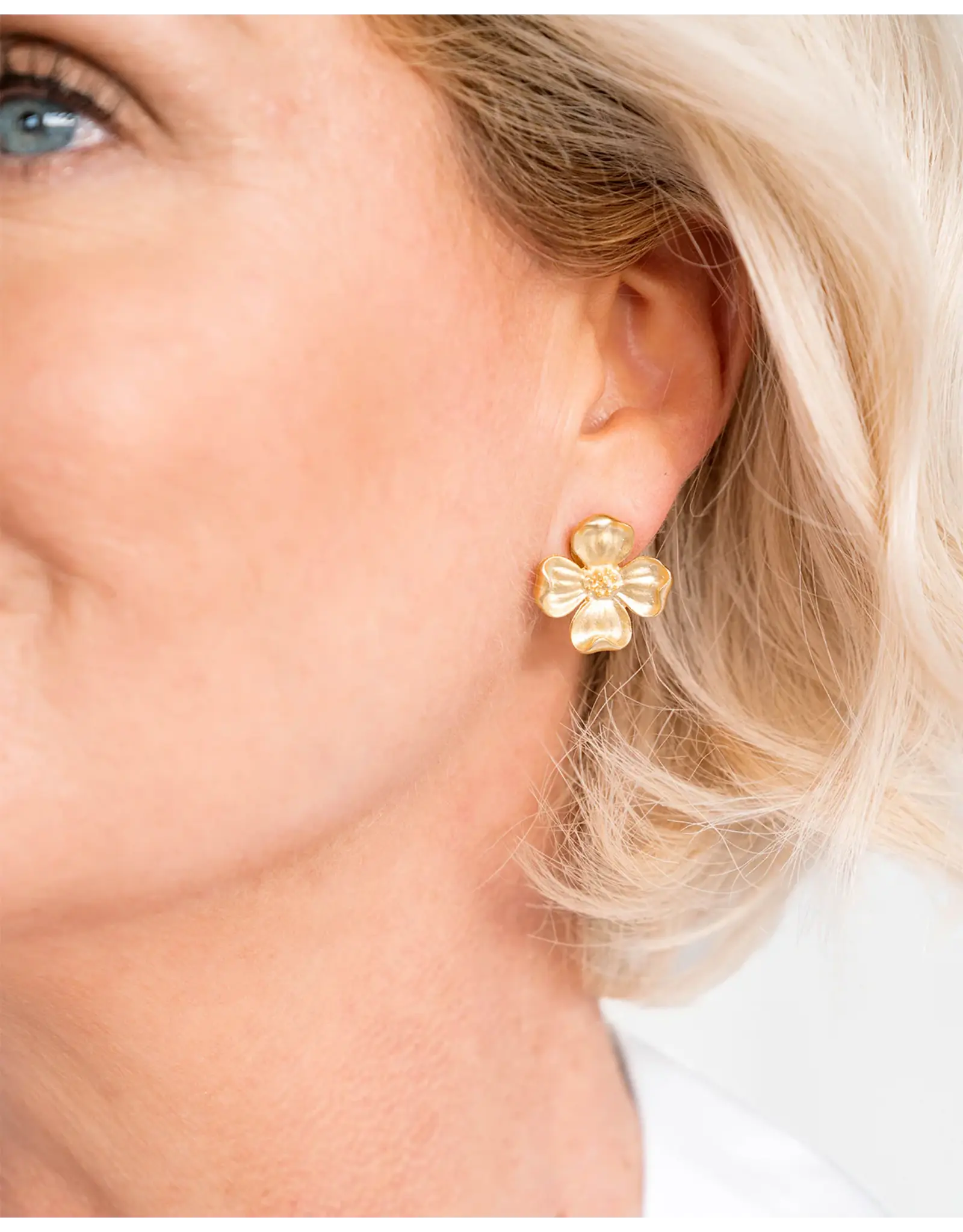 Susan Shaw Dogwood Studs