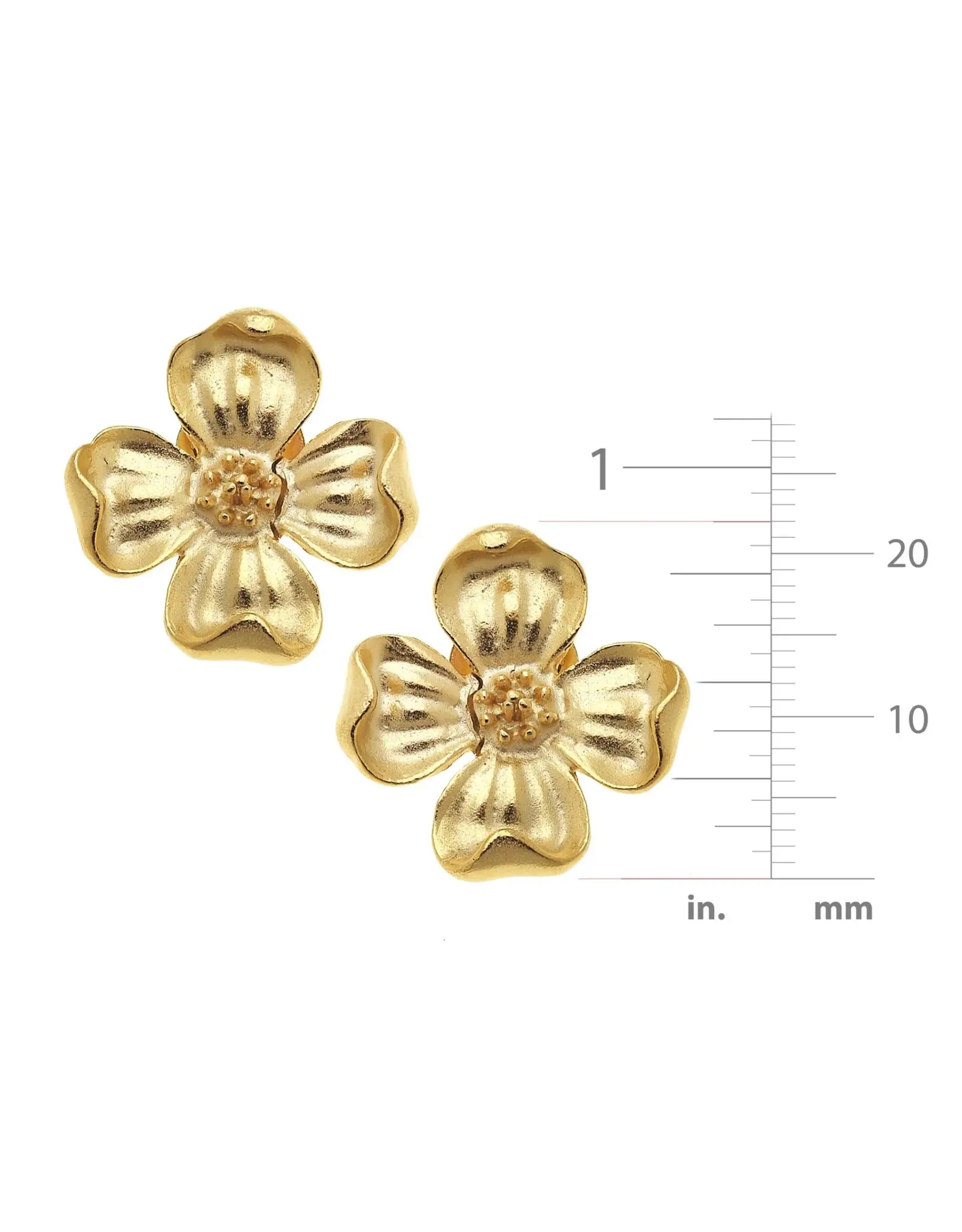 Susan Shaw Dogwood Studs