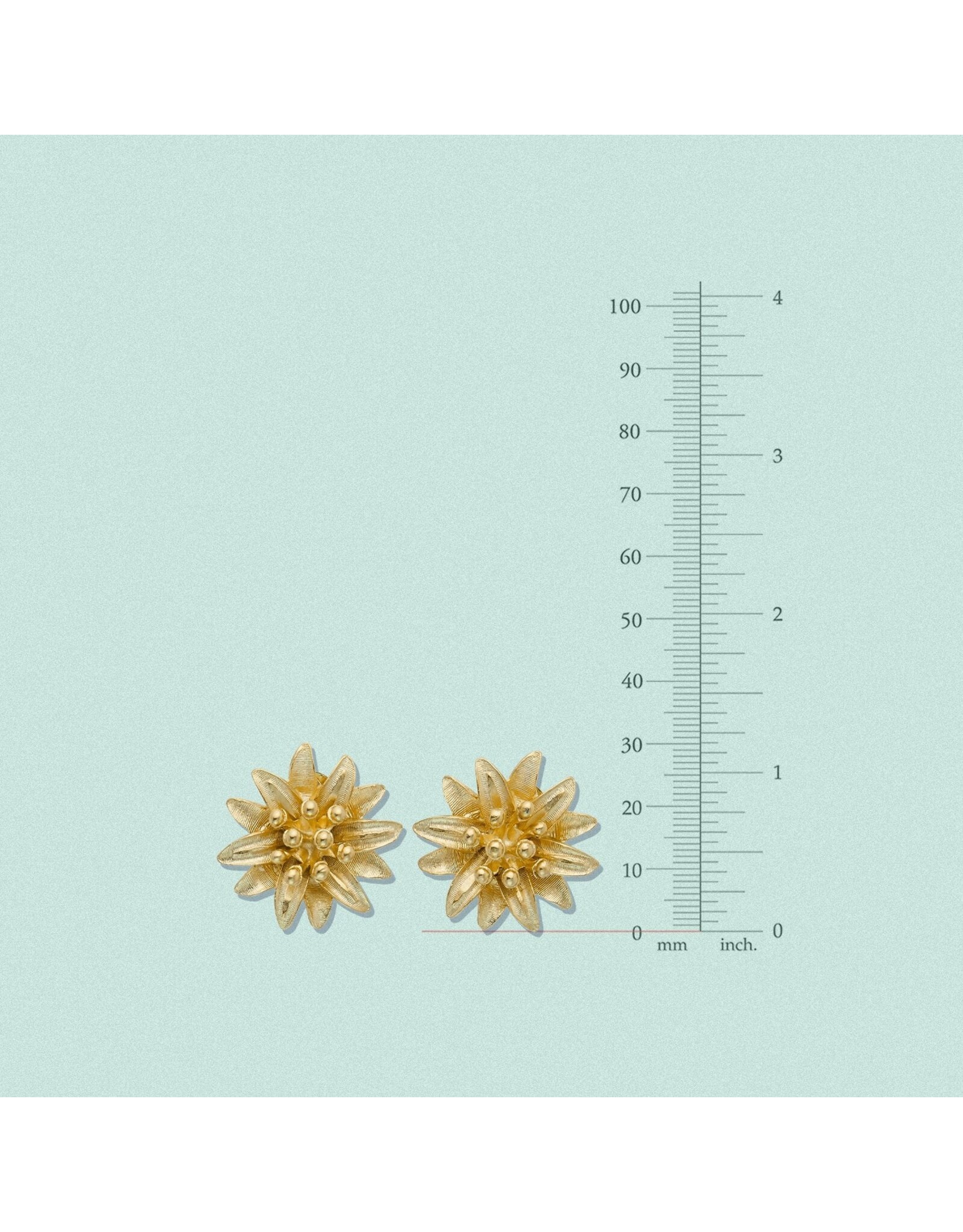 Susan Shaw Water Lily Studs