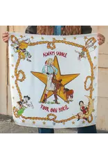 Fringe Scarves Fringe Always Saddle Your Own Horse Shorty - Off White